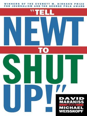 cover image of Tell Newt to Shut Up